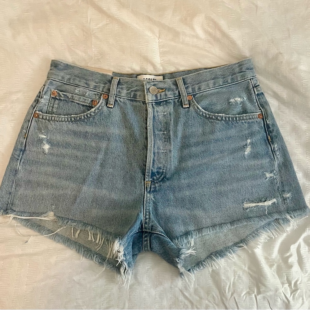 Brand New AGOLDE Parker Swapmeet Jean Shorts Size 27